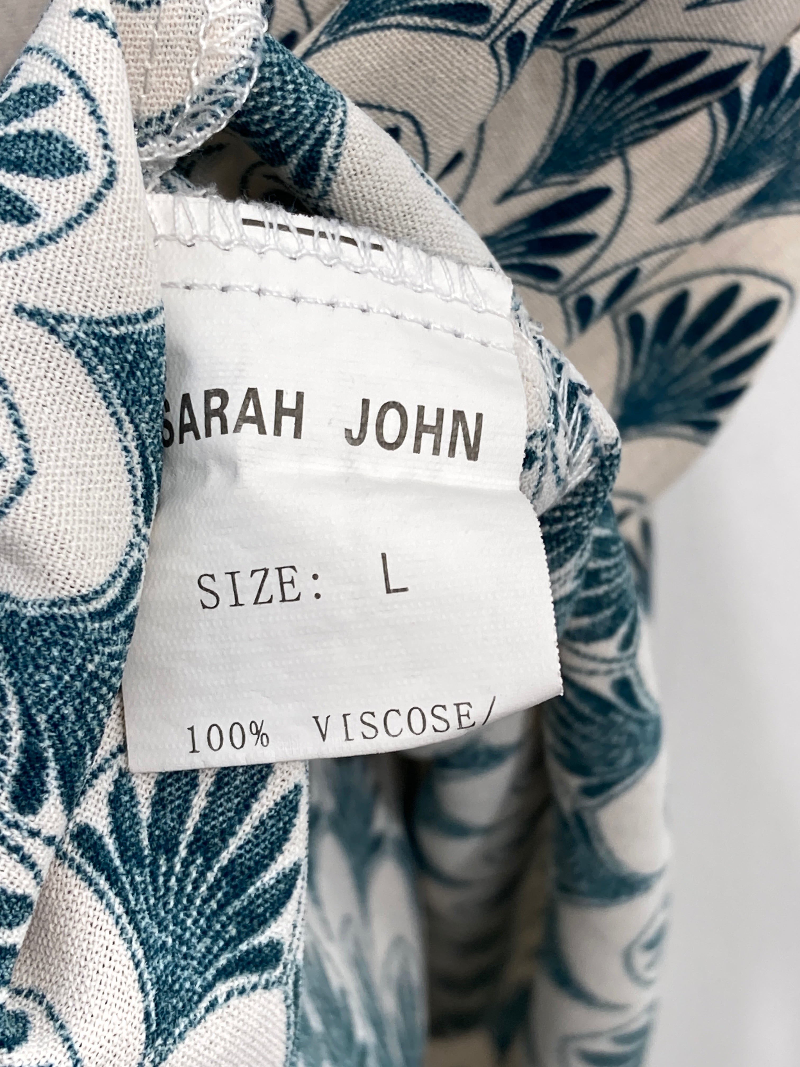 Sarah John Skjorte
